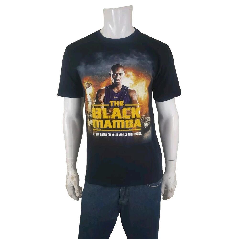 DriFit Mens New Kobe Bryant Black Mamba Your Worst Nightmare T Shirt  L